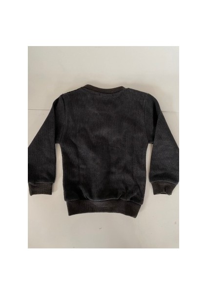 Erkek Çocuk Kadifemsi Kalın Sweatshirt fırsatları