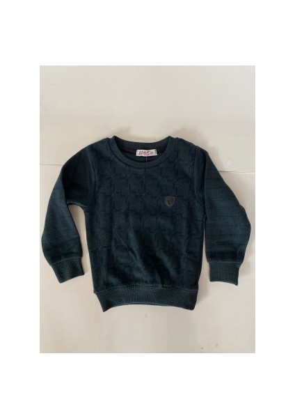 Erkek Çocuk Kadifemsi Kalın Sweatshirt