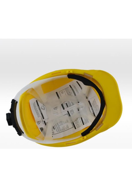 Vida Ayarlı Hava Delikli Sarı Baret Iş Güvenliği Güvenlik Bareti modelleri