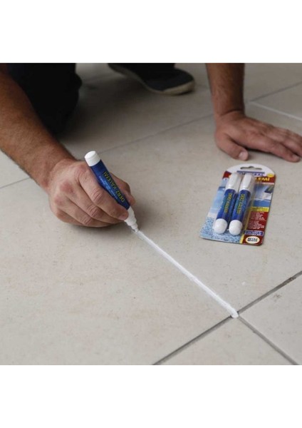 Hızlı Kuruyan Su Bazlı Kokusuz Kalıcı Derz Kalemi 2'li modelleri