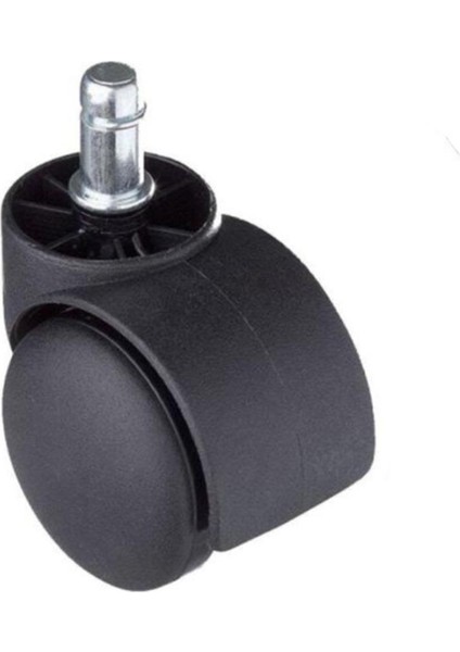 Pimli Geçmeli Ofis Koltuk Sandalye Tekeri 50 mm Siyah indirimleri