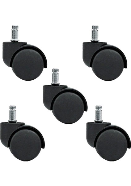 5 Adet Pimli Geçmeli Ofis Koltuk Sandalye Tekeri 50 mm fiyatları