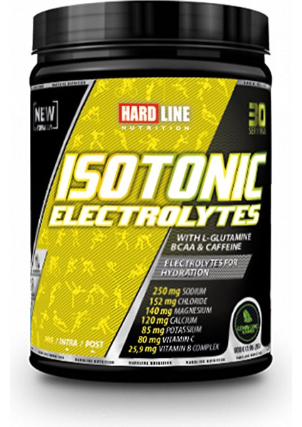 Hardline Nutrition Hardline Isotonic Electrolytes 900 gr