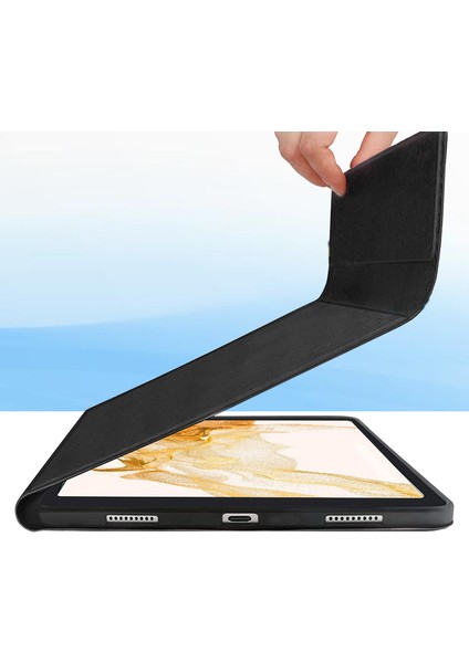Samsung Galaxy Tab S7 Fe-S7 Plus-S8 Plus 12.4" X800 T737 T970 Uyumlu Bluetooth Klavyeli Kılıf Src modelleri
