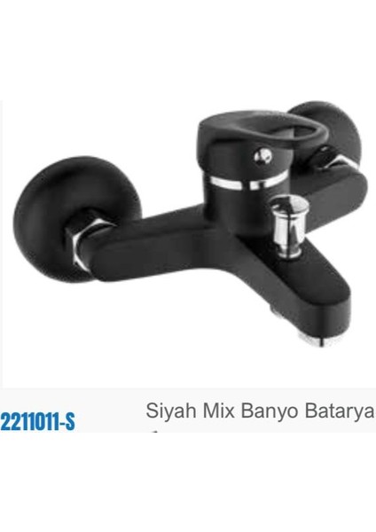 Atlanta Siyah Mix Banyo Bataryası