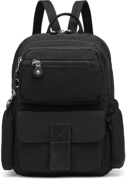 Kadın Sırt Çantası Küçük Boy Krinkıl Kumaş 3168