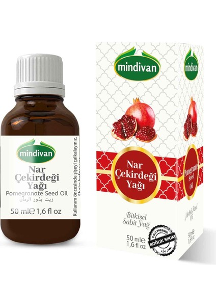 Nar Çekirdeği Yağı 50 ml (Soğuk Sıkım)