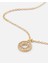 Sparkle Circle Kolye Gold 3