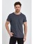 Çizgili Bisiklet Yaka T-Shirt (138281) 1