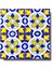Ikbal Çini Seramik 10X10 Desenli Porselen Karo 5'li 1 Paket ICS14 2