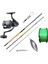Salina 420CM 3 Parça 100-200GR Surf Kamış + Okuma Revenger 55 Fd Makine Surf Set 1