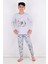 Far Out Erkek Çocuk Uzun Kollu Pijama Takımı Gri 3