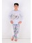 Far Out Erkek Çocuk Uzun Kollu Pijama Takımı Gri 5