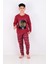 Erkek Çocuk Pijama Takımı Moon Uzun Kollu Pamuklu 1008 3