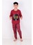 Erkek Çocuk Pijama Takımı Moon Uzun Kollu Pamuklu 1008 5
