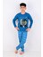 Erkek Çocuk pijama Takimi Moon Uzun Kollu 1008 Pamuklu 1