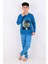 Erkek Çocuk pijama Takimi Moon Uzun Kollu 1008 Pamuklu 2