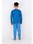 Erkek Çocuk pijama Takimi Moon Uzun Kollu 1008 Pamuklu 3