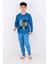 Erkek Çocuk pijama Takimi Moon Uzun Kollu 1008 Pamuklu 4