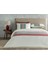 Cosy Stripe Winter Soft Tek Kişilik Nevresim Takımı 160 x 220 cm Kırmızı - Yeşil 1