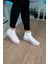 Beyaz Keten Cnv Sneaker Spor Ayakabı 2