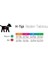 H-Tip Splash S Küçük Irk Köpek Göğüs Tasması (Göğüs 32 cm x 51 Cm) 3