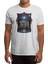 Arrival - Cats Send By Aliens With Mothership Ufo Beyaz Spor Tişört 1