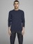 Jprrichard Knit Crew 12155363 Erkek Kazak Lacivert 1