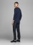 Jprrichard Knit Crew 12155363 Erkek Kazak Lacivert 3