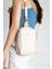 Krem Kadın Çapraz Askılı 4 Gözlü Vücut Çantası Bodybag 25X16CM PBU9001 2
