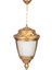 Avonnı BFE-68042-BSA-OP Sarı Boyalı Dış Mekan Aydınlatma E27 Aluminyum Polikarbon Cam 28CM 1