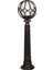 Avonnı BSU-68081-BSY-M6-BOP Siyah Boyalı Dış Mekan Aydınlatma E27 Abs Polietilen Cam 23CM 1