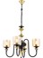 Avonnı AV-4161-4E Eskitme Kaplama Modern Avize E27 Metal Cam 62CM 1
