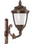 Avonnı BAP-68041-BKR-OP Kahverengi Boyalı Dış Mekan Aydınlatma E27 Aluminyum Polikarbon Cam 38X28CM 1