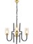 Avonnı AV-4163-3E Eskitme Kaplama Modern Avize E27 Metal Cam 62CM 1