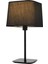 Avonnı HML-9071-1BS Siyah Boyalı Masa Lambası E27 Metal Kumaş 27X27CM 1