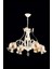Avonnı AV-65114-4SA Krem Ferforje Boyalı Klasik Avize E27 Metal Cam 68CM 1
