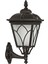 Avonnı BAP-68043-BSY-M2-OP Siyah Boyalı Dış Mekan Aydınlatma E27 Aluminyum Cam 26X23CM 1