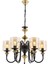 Avonnı AV-4161-6E Eskitme Kaplama Modern Avize E27 Metal Cam 62CM 1