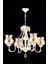 Avonnı AV-65114-4S Krem Ferforje Boyalı Klasik Avize E27 Metal Cam 58CM 1
