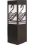 Avonnı BSU-68144-BSY-M6-K Siyah Boyalı Dış Mekan Aydınlatma E27 Aluminyum Akrilik Cam 12CM 1