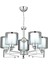 Avonnı AV-65227-5K Krom Kaplama Modern Avize E27 Metal Cam 58CM 1
