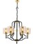 Avonnı AV-4162-6E Eskitme Kaplama Modern Avize E27 Metal Cam 62CM 1