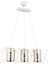Avonnı AV-65076-3Y-KRM Krem Boyalı Modern Avize E27 Metal Cam 60X20CM 1