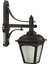 Avonnı BAP-68185-BSY-M2 Siyah Boyalı Dış Mekan Aydınlatma E27 Abs Polikarbon Cam 40X20CM 1