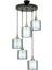 Avonnı AV-65233-5T-BSY-F Siyah Boyalı Modern Avize E27 Metal Cam 40CM 1