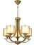 Avonnı AV-65228-5E Eskitme Kaplama Modern Avize E27 Metal Cam 55CM 1