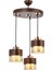 Avonnı AV-60193-3T-CPR Bakır Patina Boyalı Modern Avize E27 Metal Cam 40CM 1