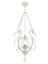 Avonnı AV-65119-T Beyaz Boyalı Klasik Avize E27 Metal Cam 30CM 1