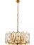 Avonnı AV-60303-E50 Eskitme Kaplama Klasik Avize E14 Metal Kristal 50CM 1
